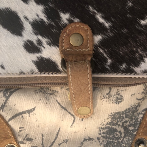 Cottagecore Earthtone Country Cross Shoulder Leather Myra Bag - Picture 2 of 7